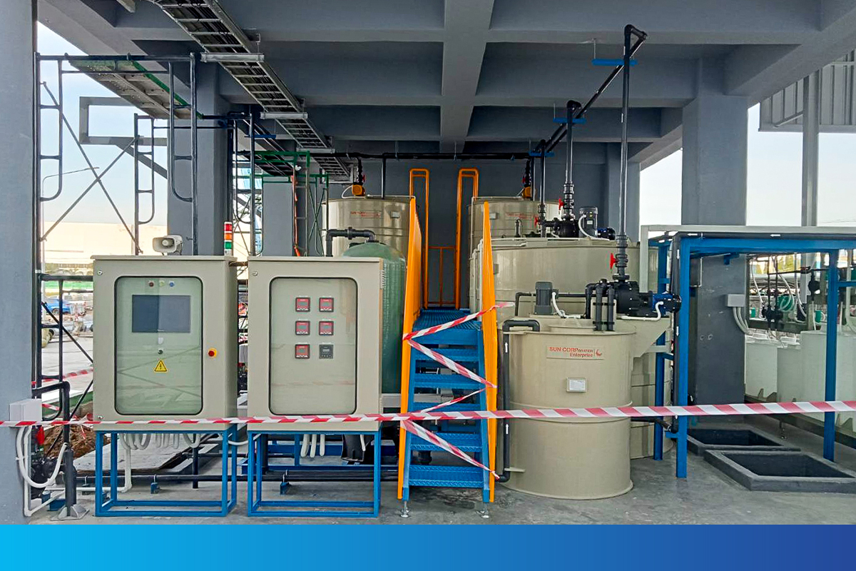 waste water treatment plant ซัน คอร์ปอเรชั่น